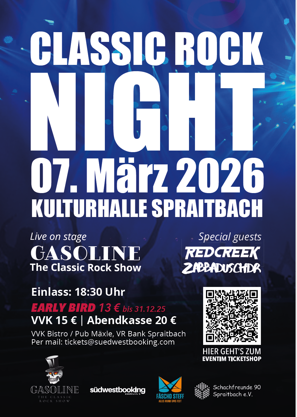 Classic Rock Night Spratibach 07.03.2025